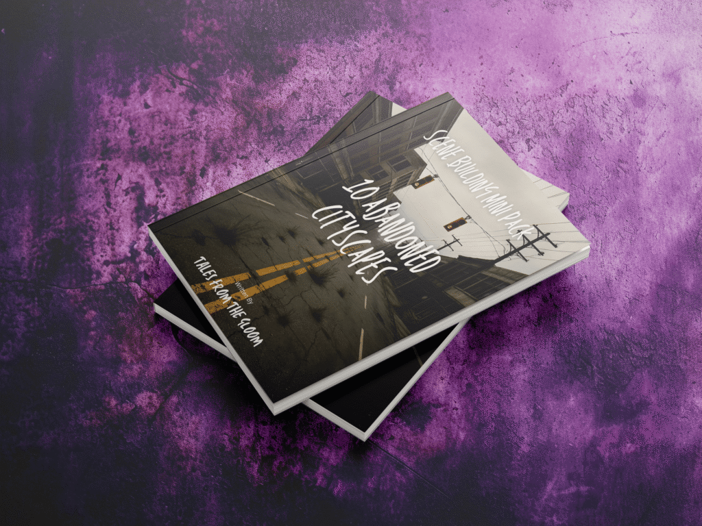 Scene Building Mini Pack – 10 Abandoned Cityscapes